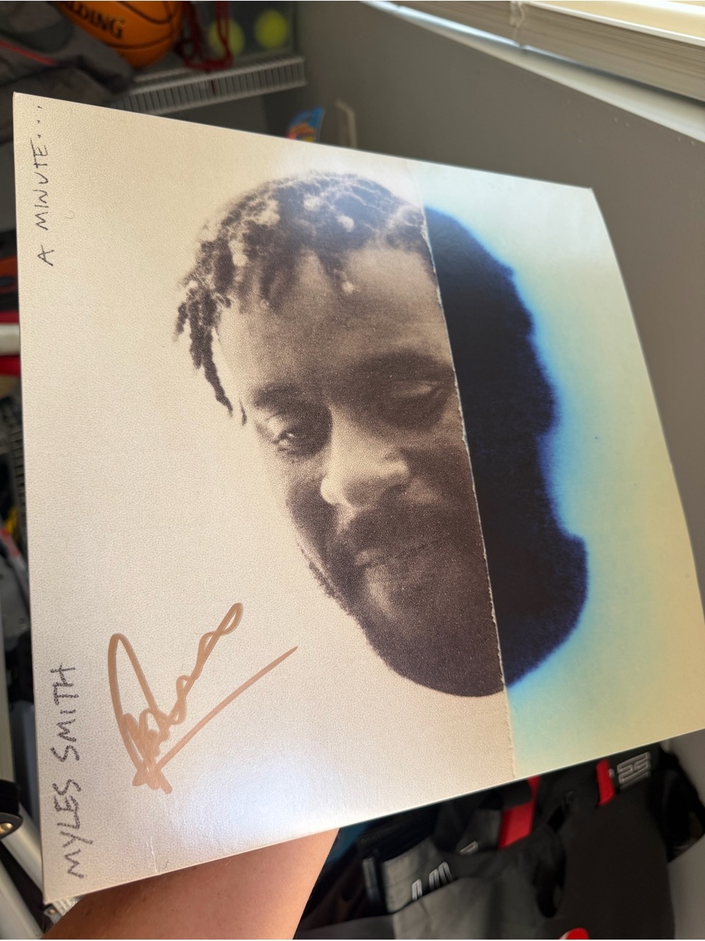 Signed Myles Smith Record 💿 🎶